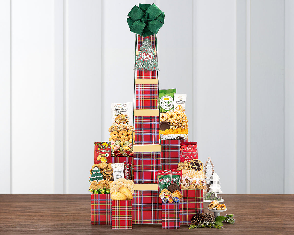 Winter Cheer Gift Tower