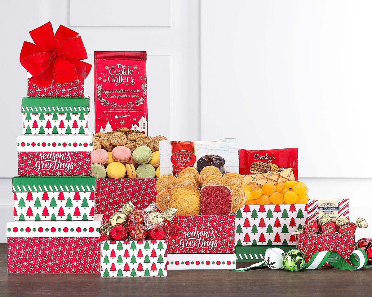 Tis' The Season Gift Tower