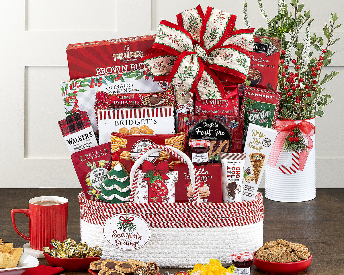 Seasons Greetings Gift Basket