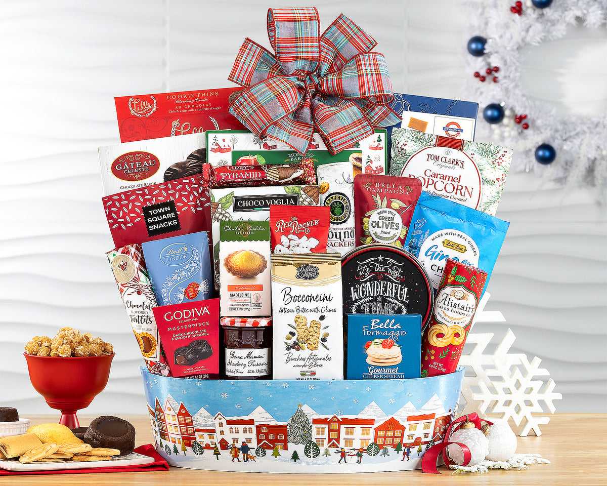 The Festive Gourmet Gift Basket
