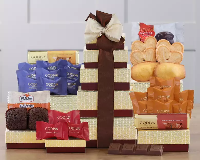 Godiva Chocolate and Sweet Tower